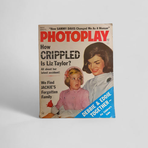 Photoplay May 1967 Liz Taylor Jackie